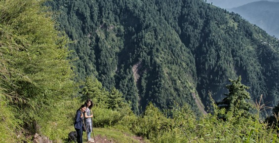 hiking in kashmir