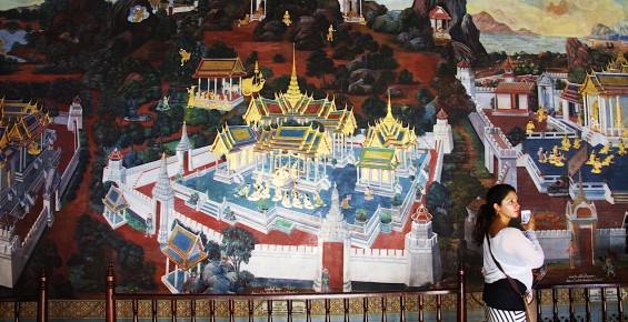 Mural in Grand Palace