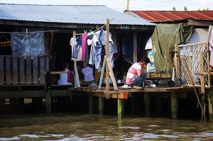 Chao Phraya River house