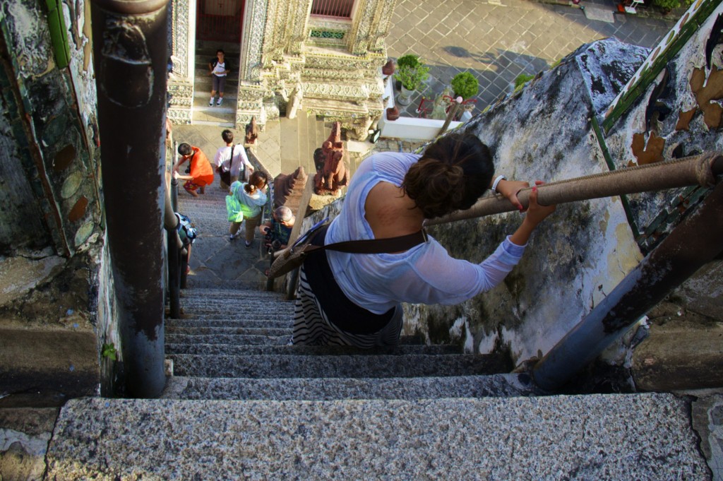 Wat Arun stairs