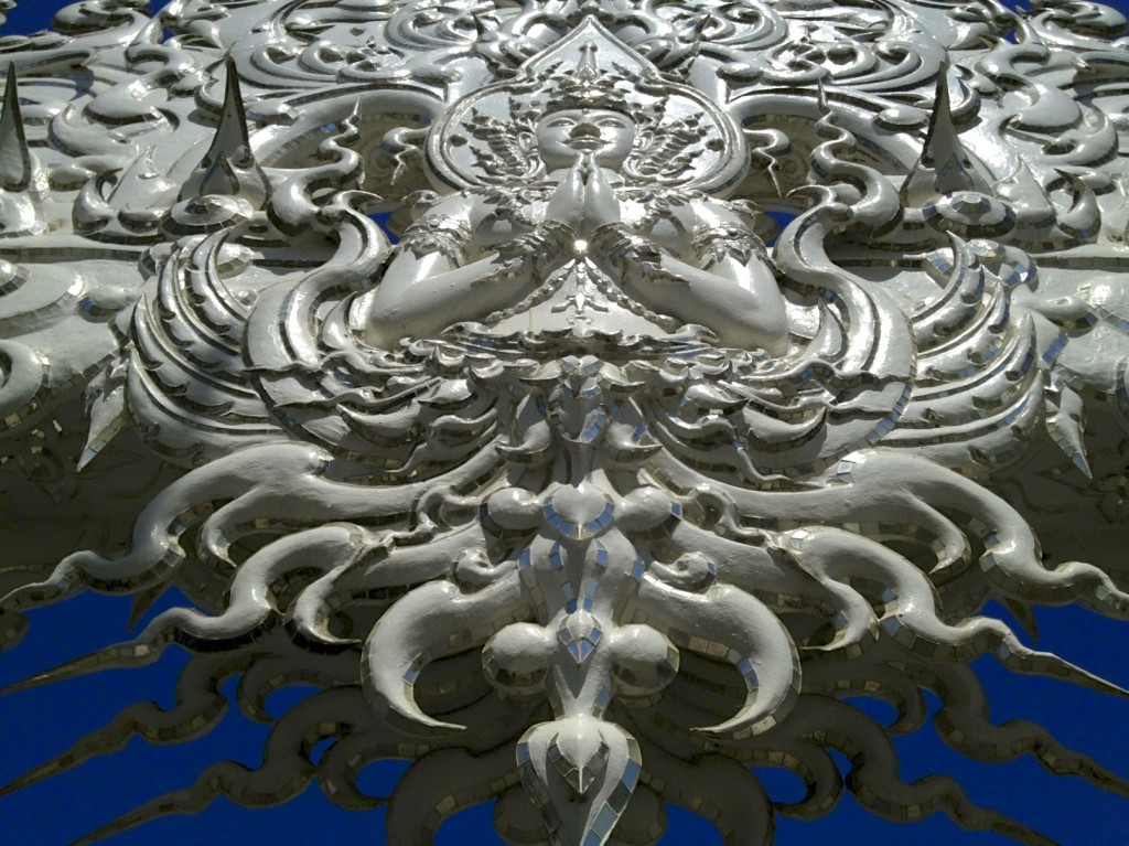 Image of buddha at White Temple Chiang Rai