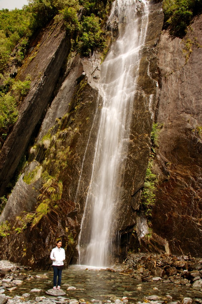 FRANZ JOSEF GLACIER WATEFALL