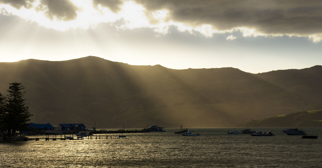 Sunset at Akaroa