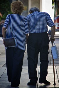 Old couple in Palermo