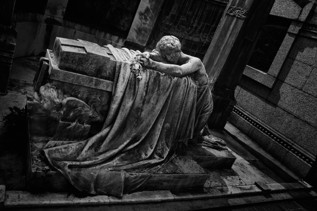 Recoleta Cemetery Statues