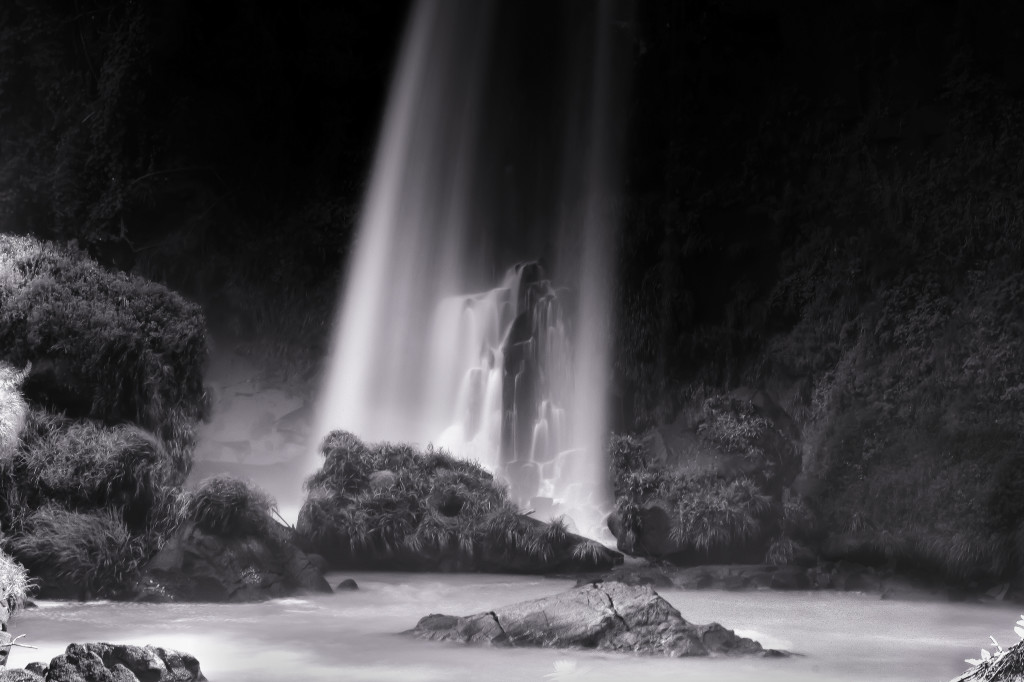 Magical waterfall